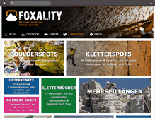 Tablet Screenshot of foxality.org